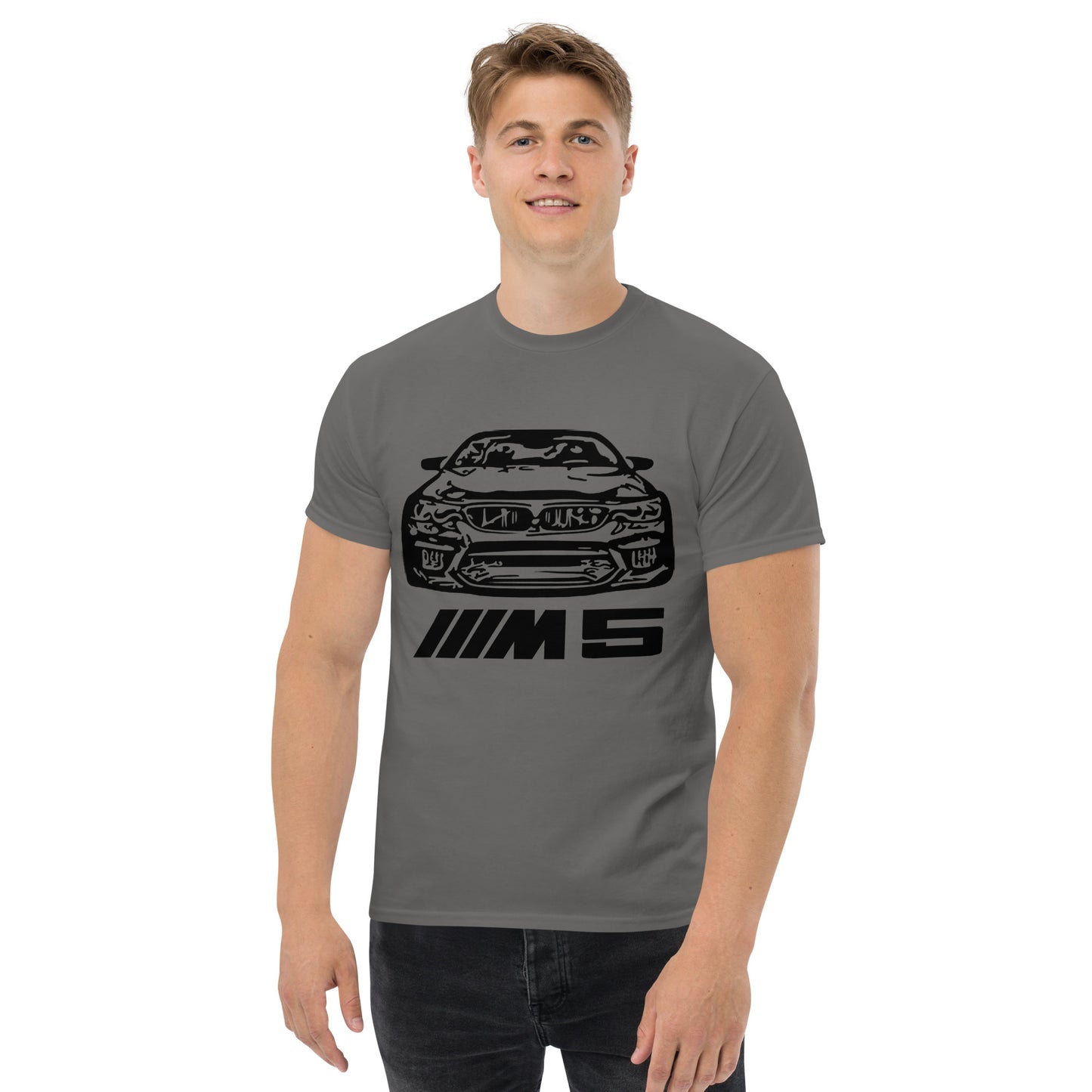 BMW M5 F90 mit Carbon Frontlippe T-Shirt T-Shirt JLR Design