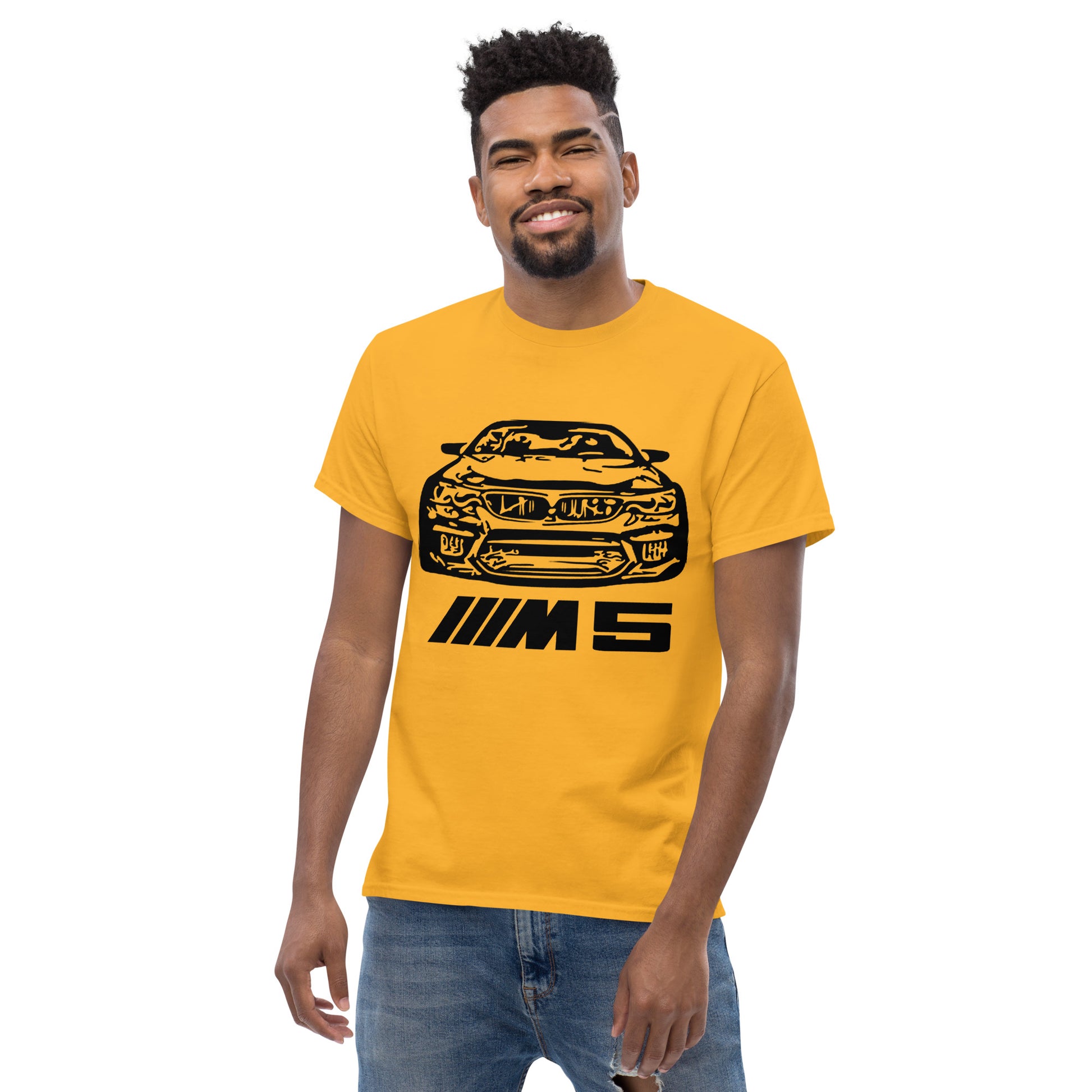 BMW M5 F90 mit Carbon Frontlippe T-Shirt T-Shirt JLR Design