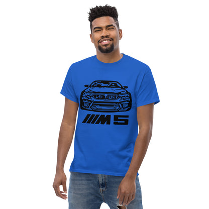 BMW M5 F90 mit Carbon Frontlippe T-Shirt T-Shirt JLR Design