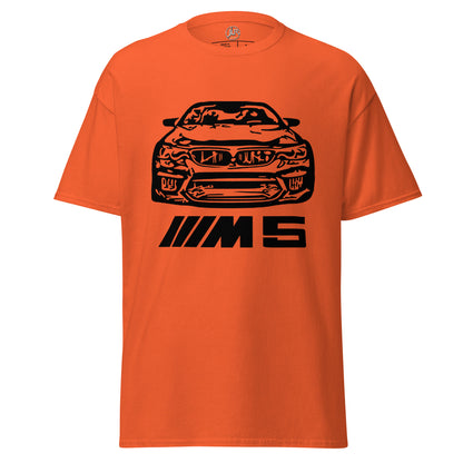 BMW M5 F90 mit Carbon Frontlippe T-Shirt T-Shirt JLR Design