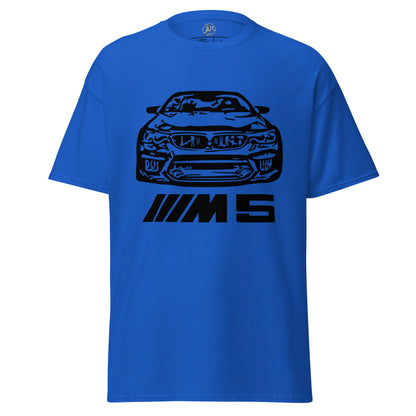 BMW M5 F90 mit Carbon Frontlippe T-Shirt T-Shirt JLR Design