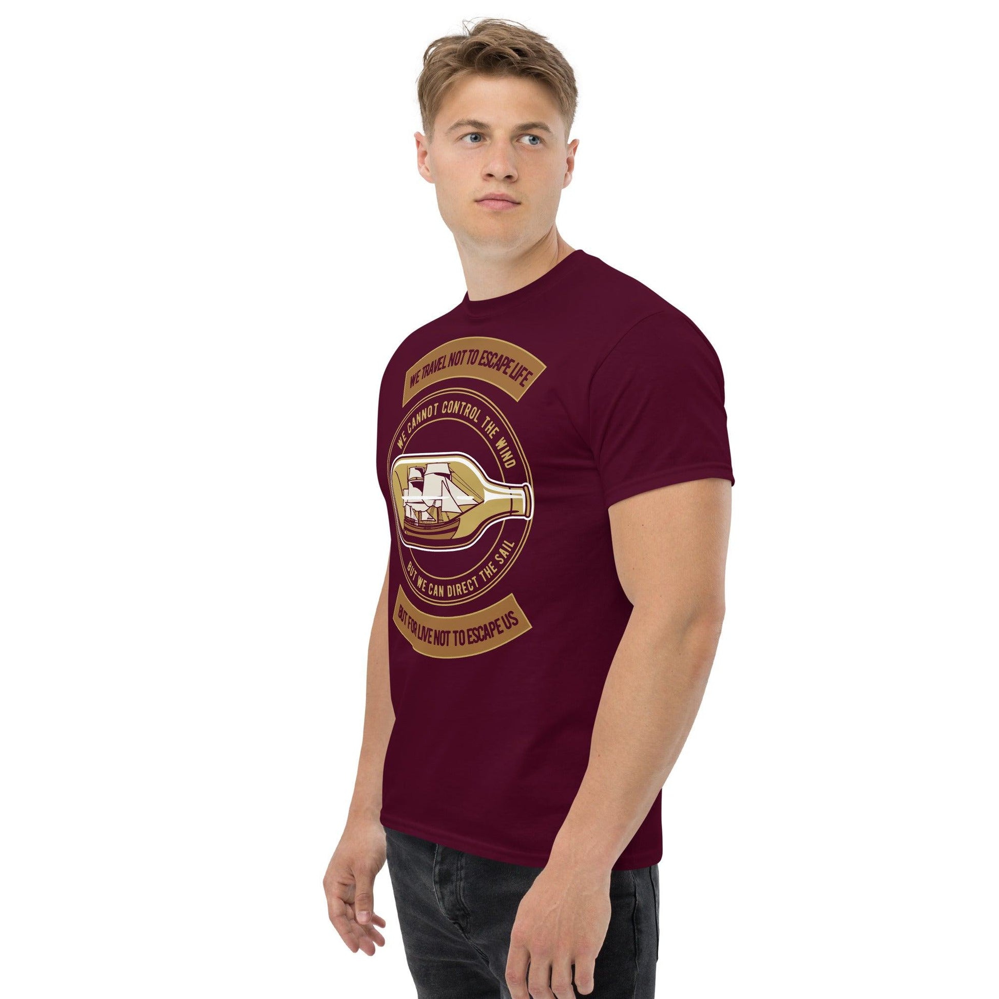 Boat in the Bottle Herren-T-Shirt T-Shirt 29.99 Boat, Bottle, Herren, T-Shirt JLR Design