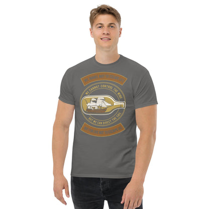 Boat in the Bottle Herren-T-Shirt T-Shirt 29.99 Boat, Bottle, Herren, T-Shirt JLR Design