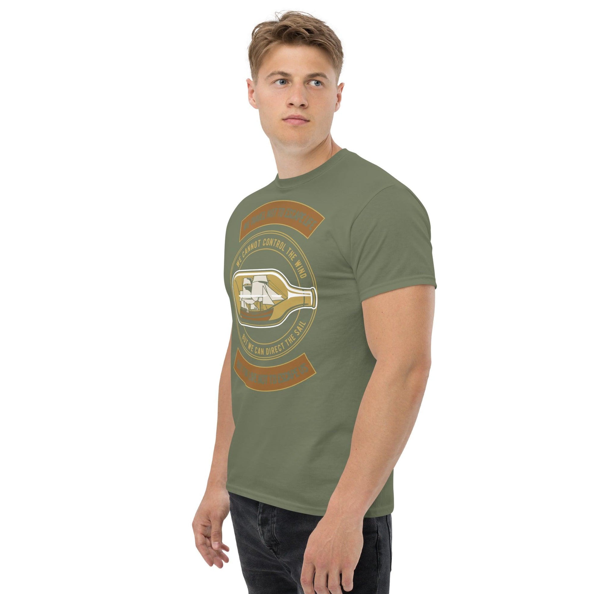 Boat in the Bottle Herren-T-Shirt T-Shirt 29.99 Boat, Bottle, Herren, T-Shirt JLR Design