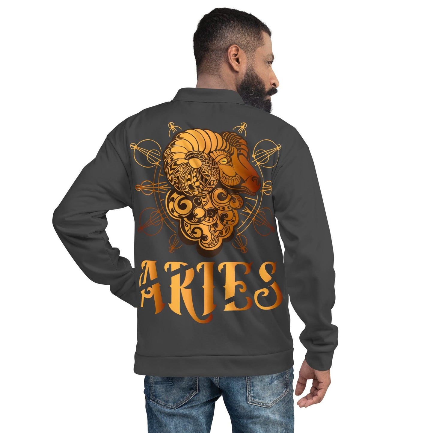 Bomberjacke Sternzeichen Widder Bomberjacke 89.99 abgesetzte, Aries, Astrologie, Begleiter, Bomberjacke, casual, Damen, elastische, Fleece, Frau, gebürstetem, Have, Herren, Horoskop, Innenseite, Kleidungsstück, Mann, Must, Nackenband, Outfit, Passform, Polyester, praktisch, Reißverschluss, robustes, Sign, Silbener, Sternzeichen, stilvoll, Stoff, streetwear, Taille, Taschen, Unisex, vielseitiger, Widder, YKK, Zodiac, Überwendlichnähte JLR Design