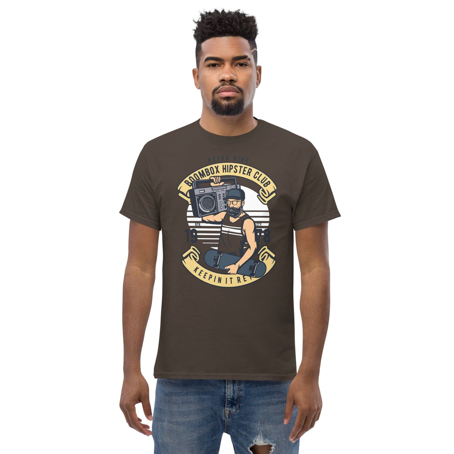 Boombox Hipster Club Herren-T-Shirt T-Shirt 29.99 Boombox, Club, Herren, Hipster, T-Shirt JLR Design