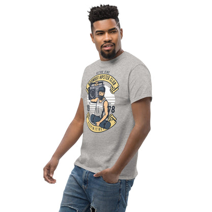 Boombox Hipster Club Herren-T-Shirt T-Shirt JLR Design