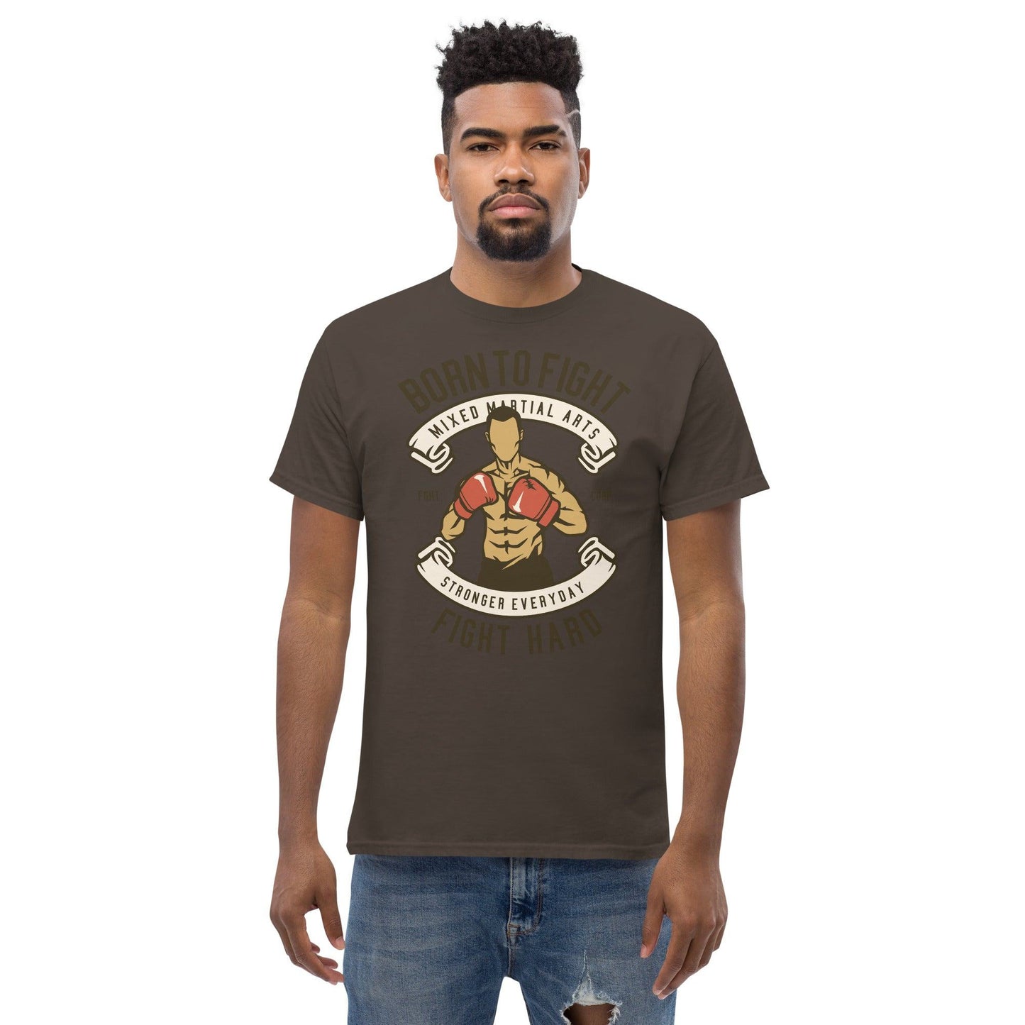 Born to Fight Herren-T-Shirt T-Shirt 29.99 Born, Fight, Herren, T-Shirt JLR Design