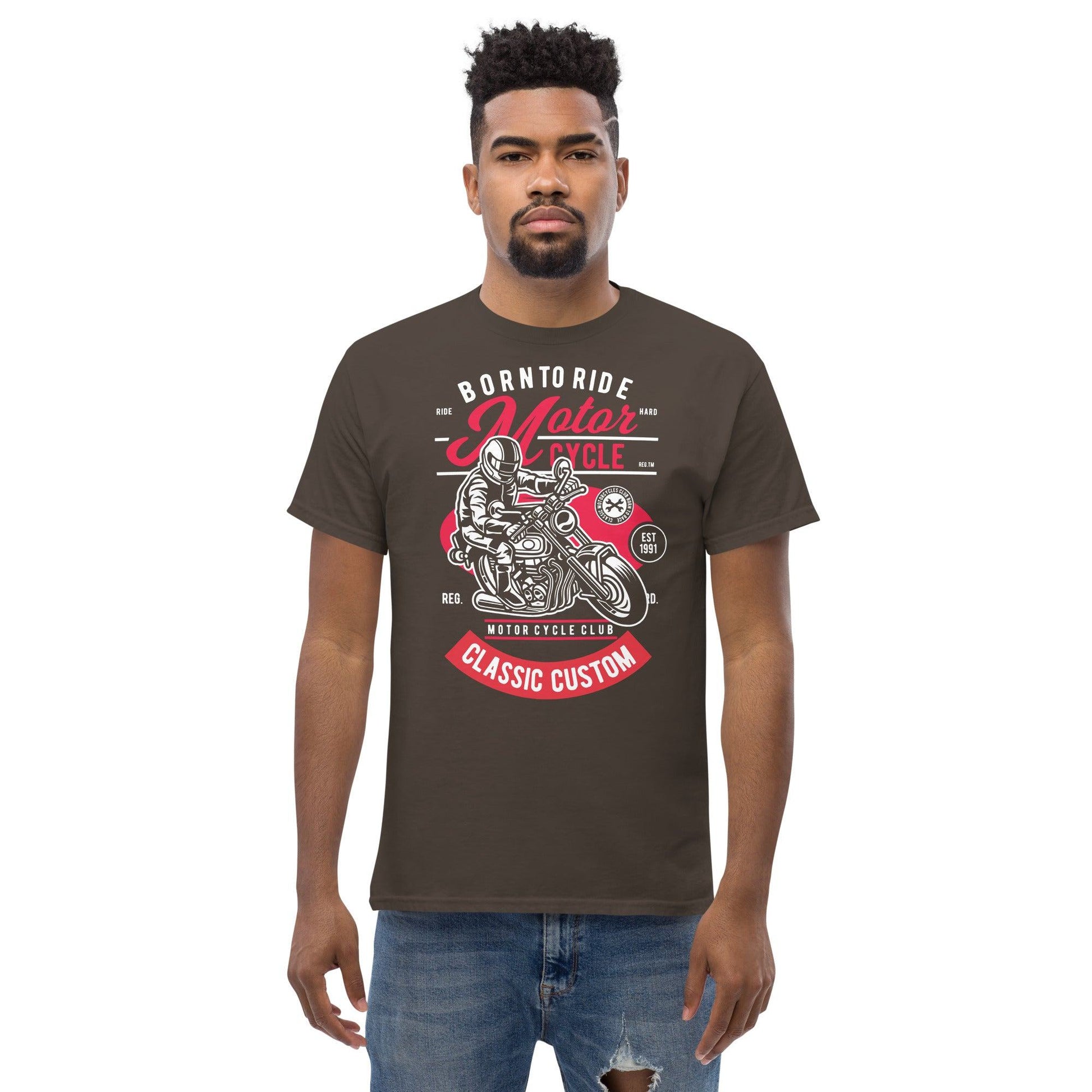 Born to Ride Herren-T-Shirt T-Shirt 29.99 Born, Herren, Ride, T-Shirt JLR Design