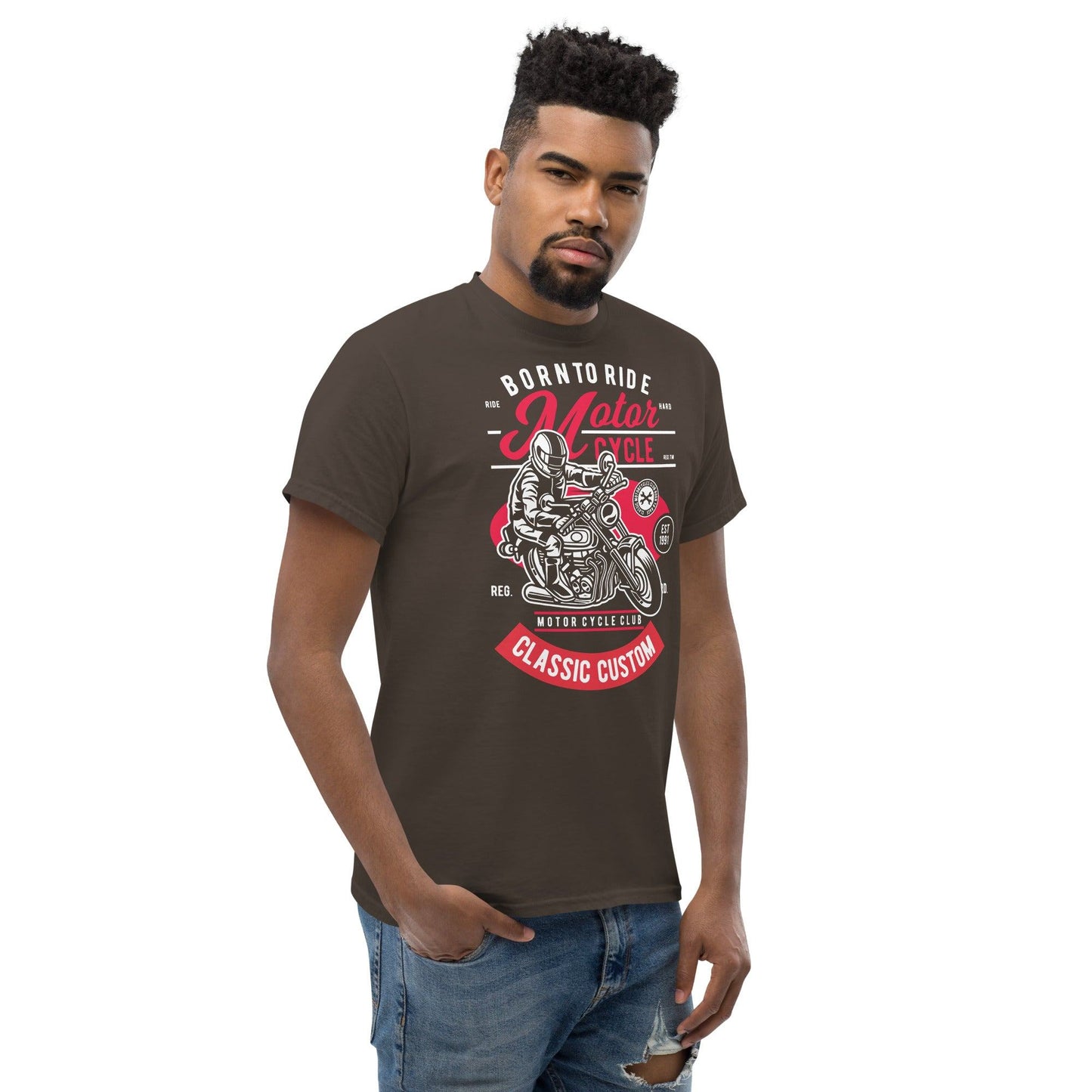 Born to Ride Herren-T-Shirt T-Shirt 29.99 Born, Herren, Ride, T-Shirt JLR Design