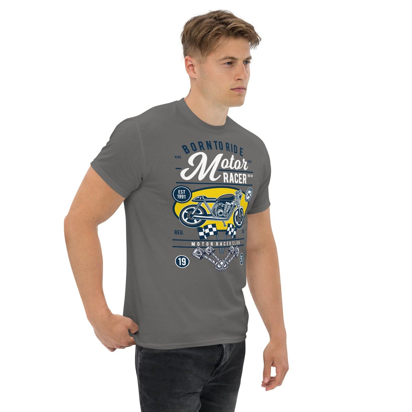 Born to Ride MotoRacer Herren-T-Shirt T-Shirt 29.99 Born, Herren, MotoRacer, T-Shirt JLR Design