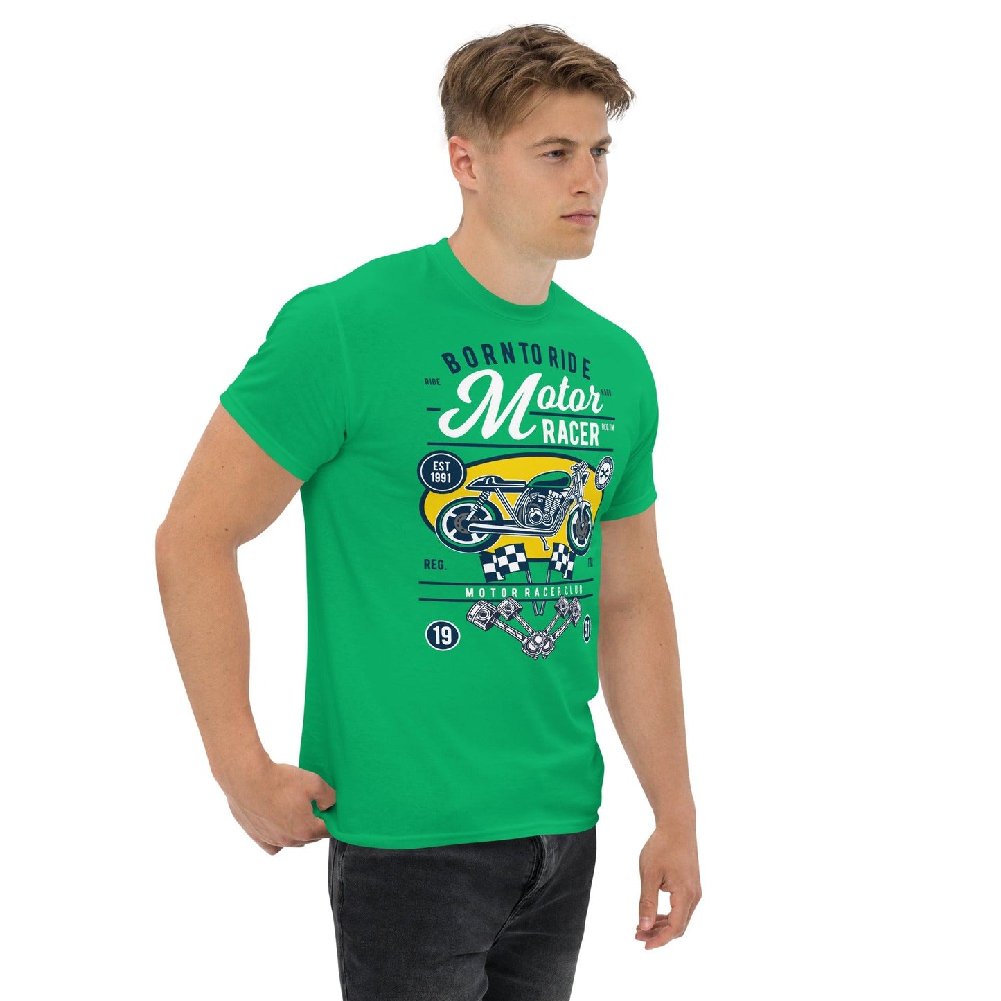 Born to Ride MotoRacer Herren-T-Shirt T-Shirt 29.99 Born, Herren, MotoRacer, T-Shirt JLR Design