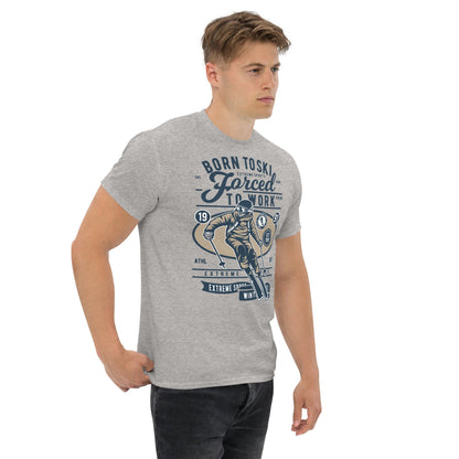 Born to Ski Herren-T-Shirt T-Shirt 29.99 Born, Herren, Ski, T-Shirt JLR Design