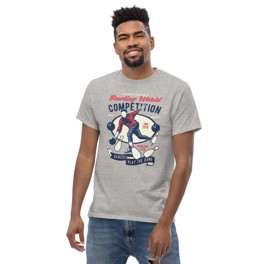 Bowling World Competition Herren-T-Shirt T-Shirt 29.99 Bowling, Competition, Herren JLR Design