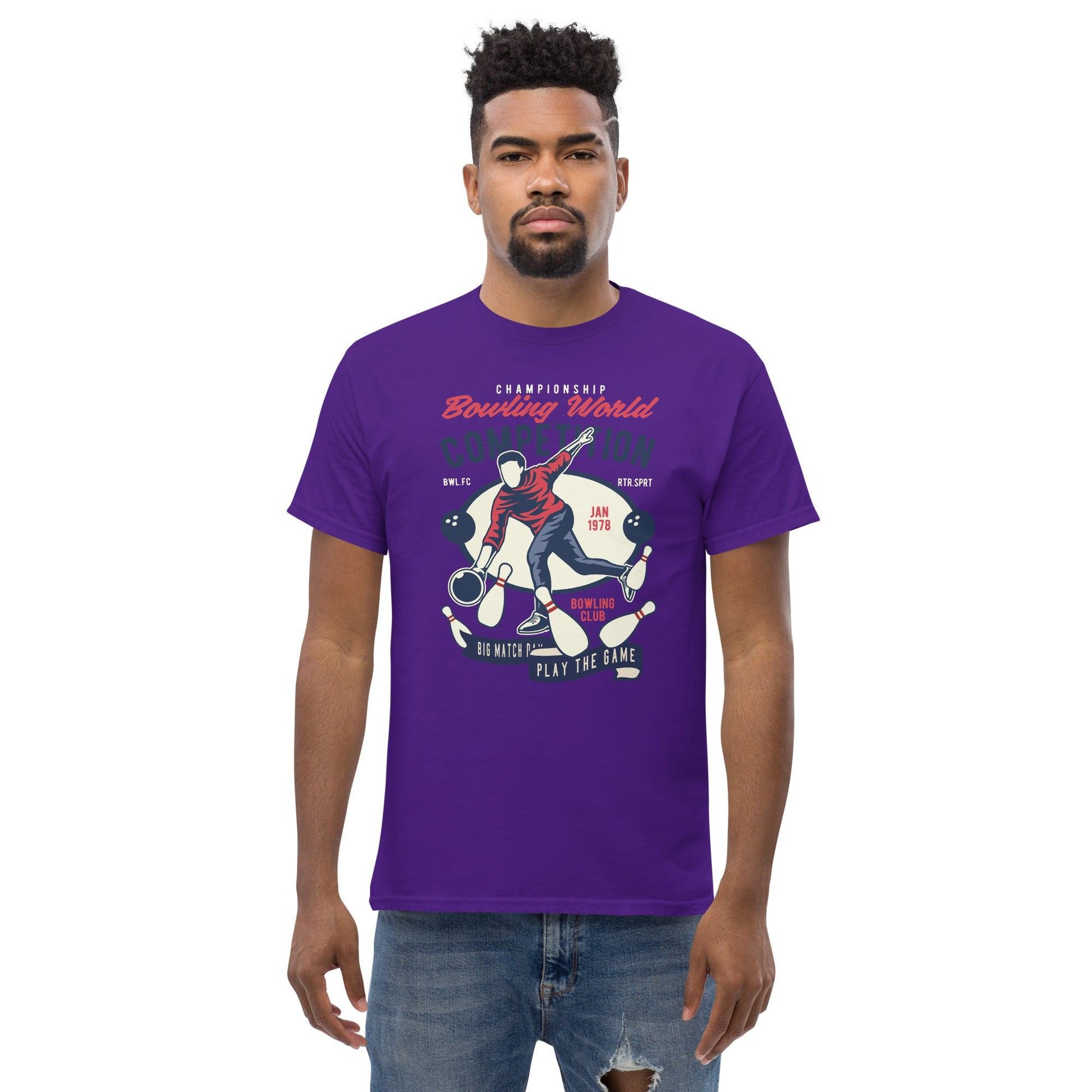 Bowling World Competition Herren-T-Shirt T-Shirt 29.99 Bowling, Competition, Herren JLR Design