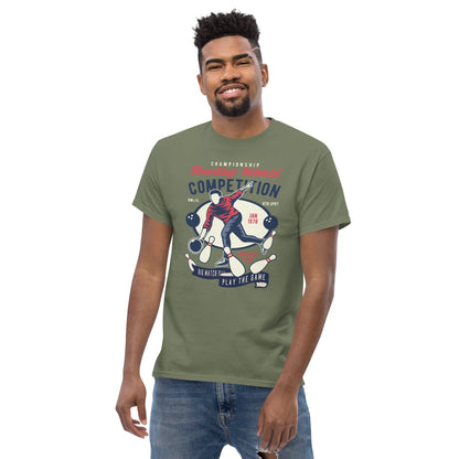 Bowling World Competition Herren-T-Shirt T-Shirt 29.99 Bowling, Competition, Herren JLR Design