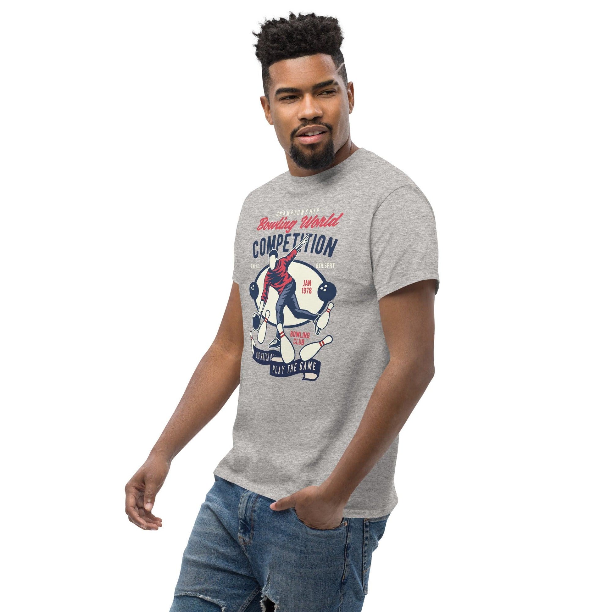 Bowling World Competition Herren-T-Shirt T-Shirt 29.99 Bowling, Competition, Herren JLR Design