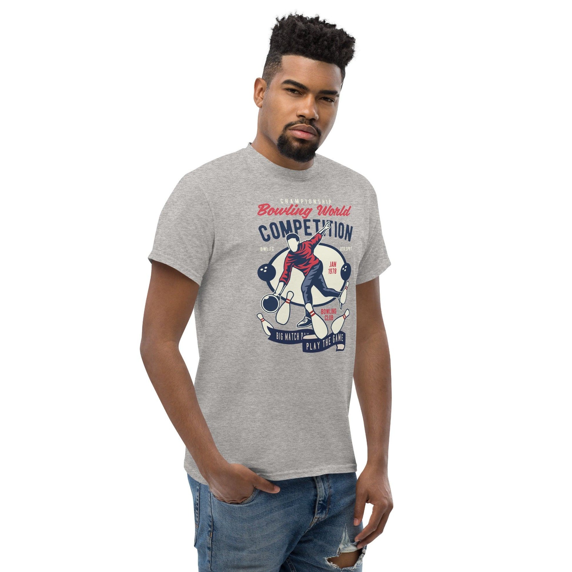 Bowling World Competition Herren-T-Shirt T-Shirt 29.99 Bowling, Competition, Herren JLR Design