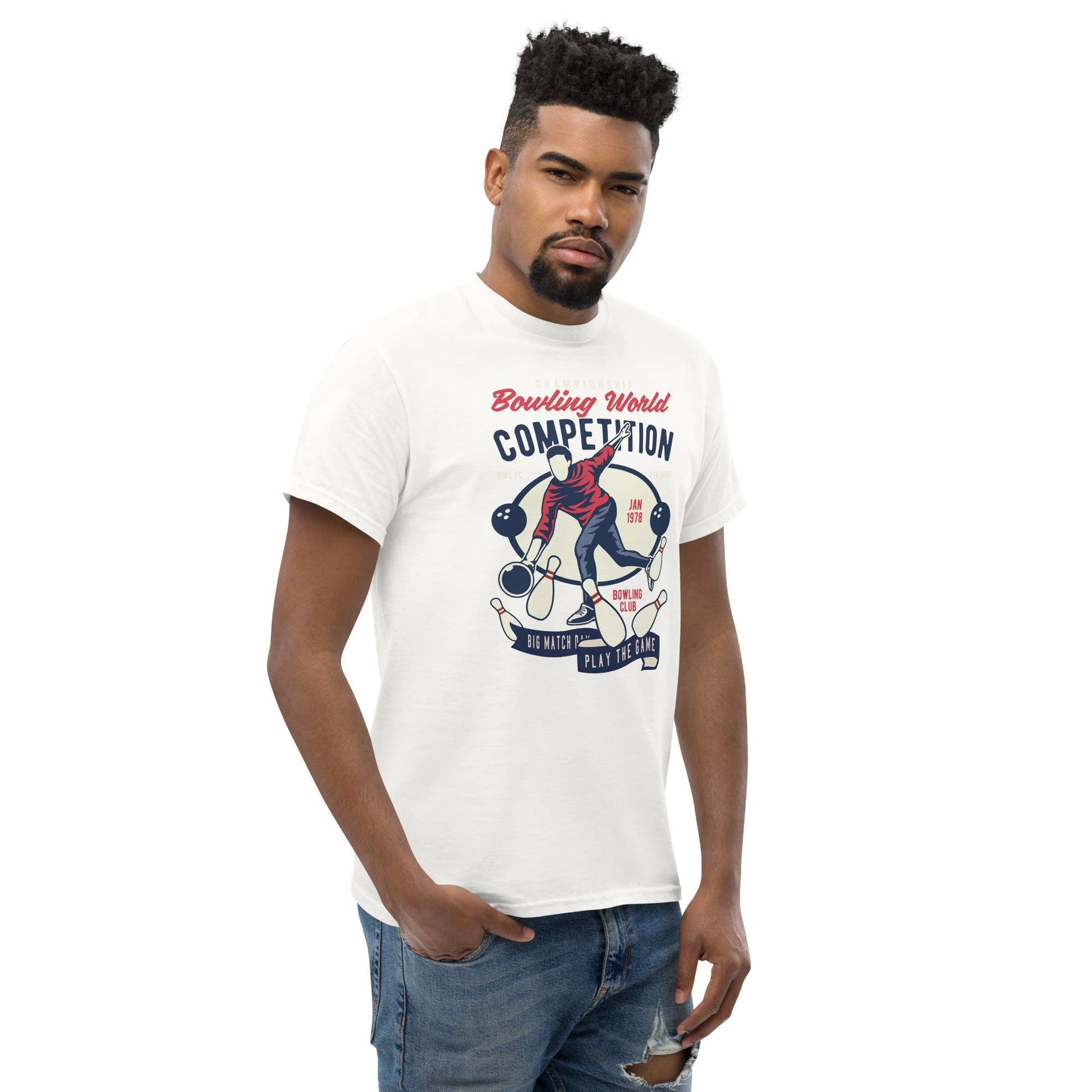 Bowling World Competition Herren-T-Shirt T-Shirt 29.99 Bowling, Competition, Herren JLR Design