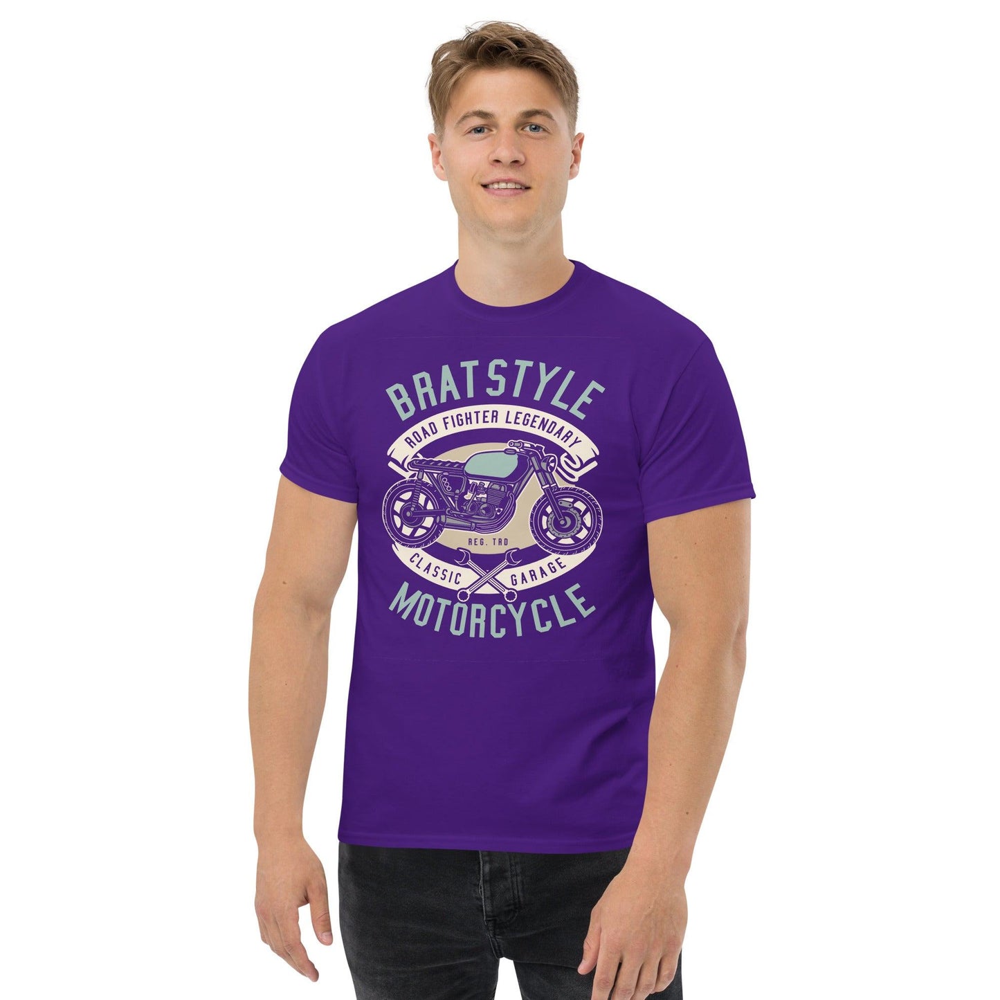 Bratstyle Motorcycle Herren-T-Shirt T-Shirt 29.99 Bratstyle, Herren, Motorcycle, T-Shirt JLR Design