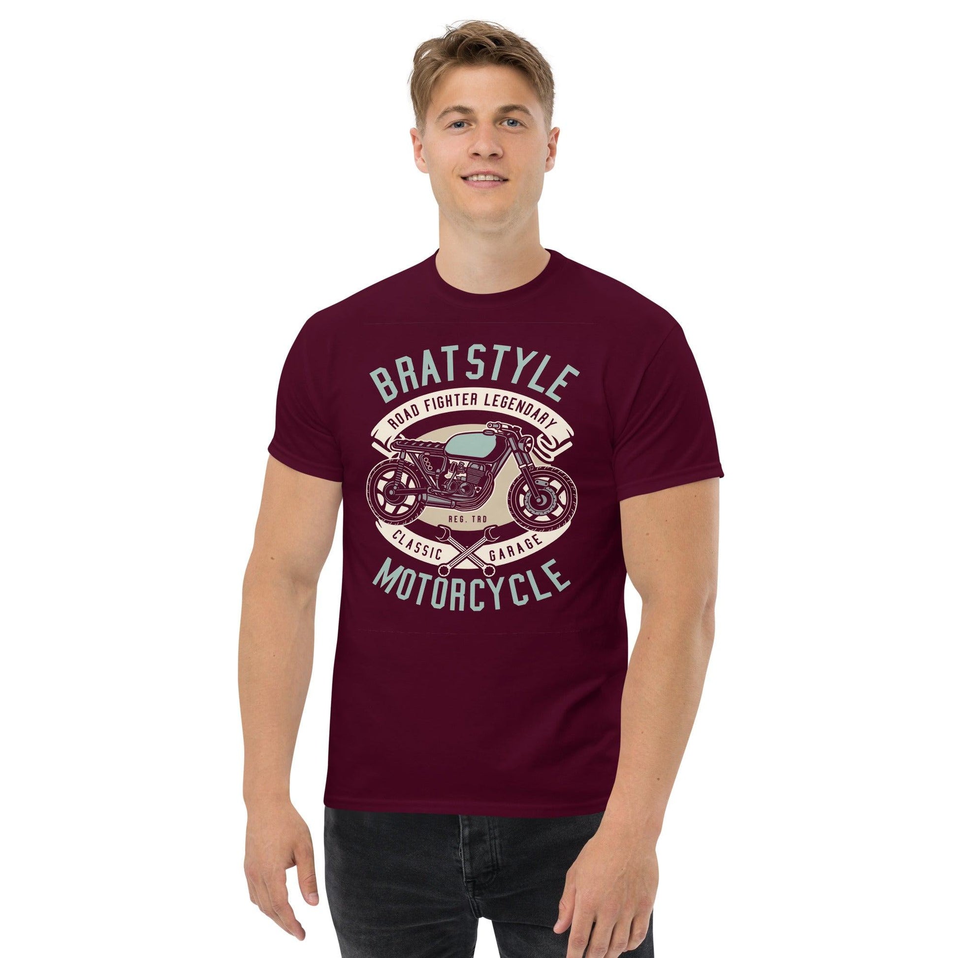 Bratstyle Motorcycle Herren-T-Shirt T-Shirt 29.99 Bratstyle, Herren, Motorcycle, T-Shirt JLR Design