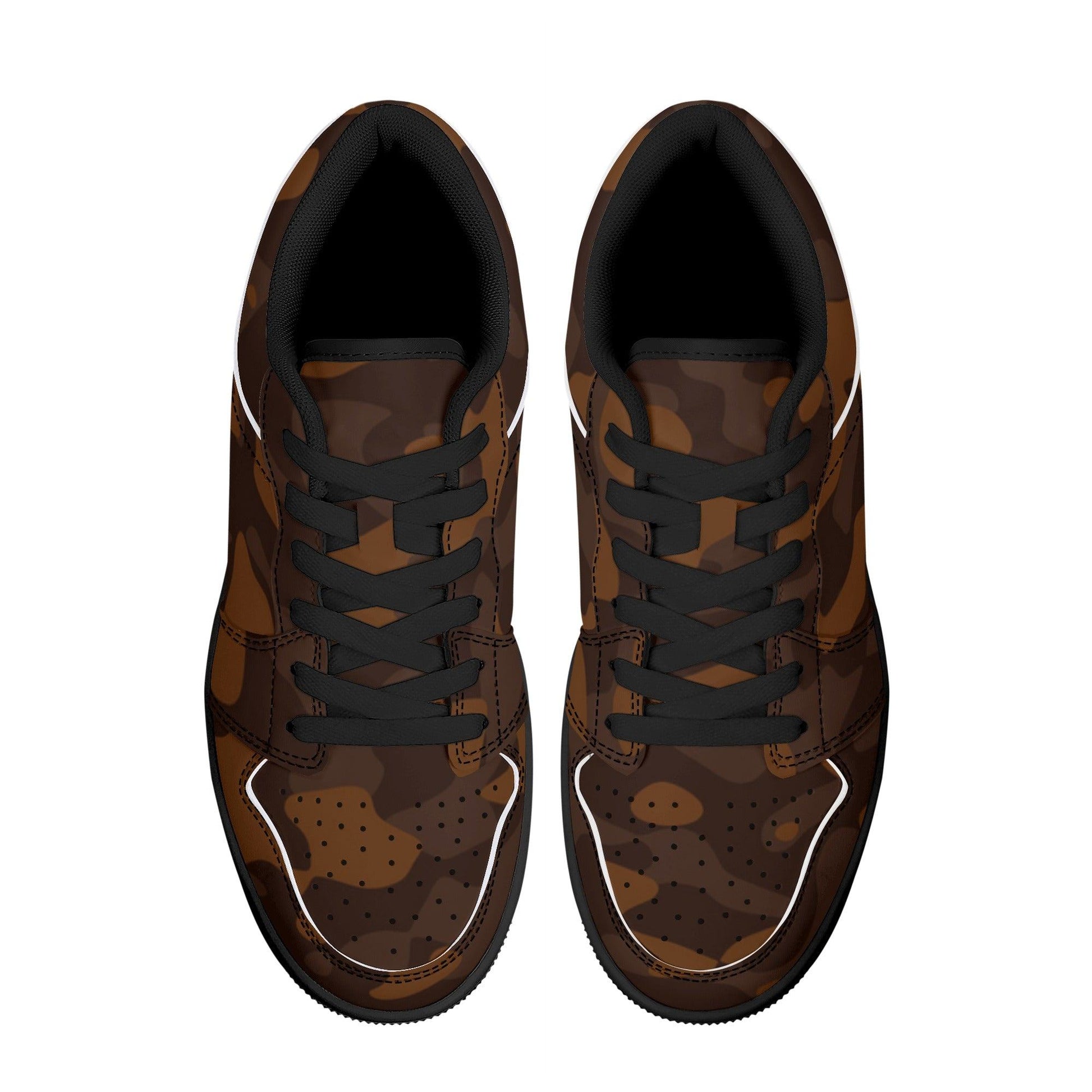 Braun Camouflage Low Top Sneaker für Herren Low Top Sneaker 79.99 Low JLR Design
