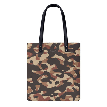 Braun Camouflage PU Leder Handtasche Handtasche JLR Design