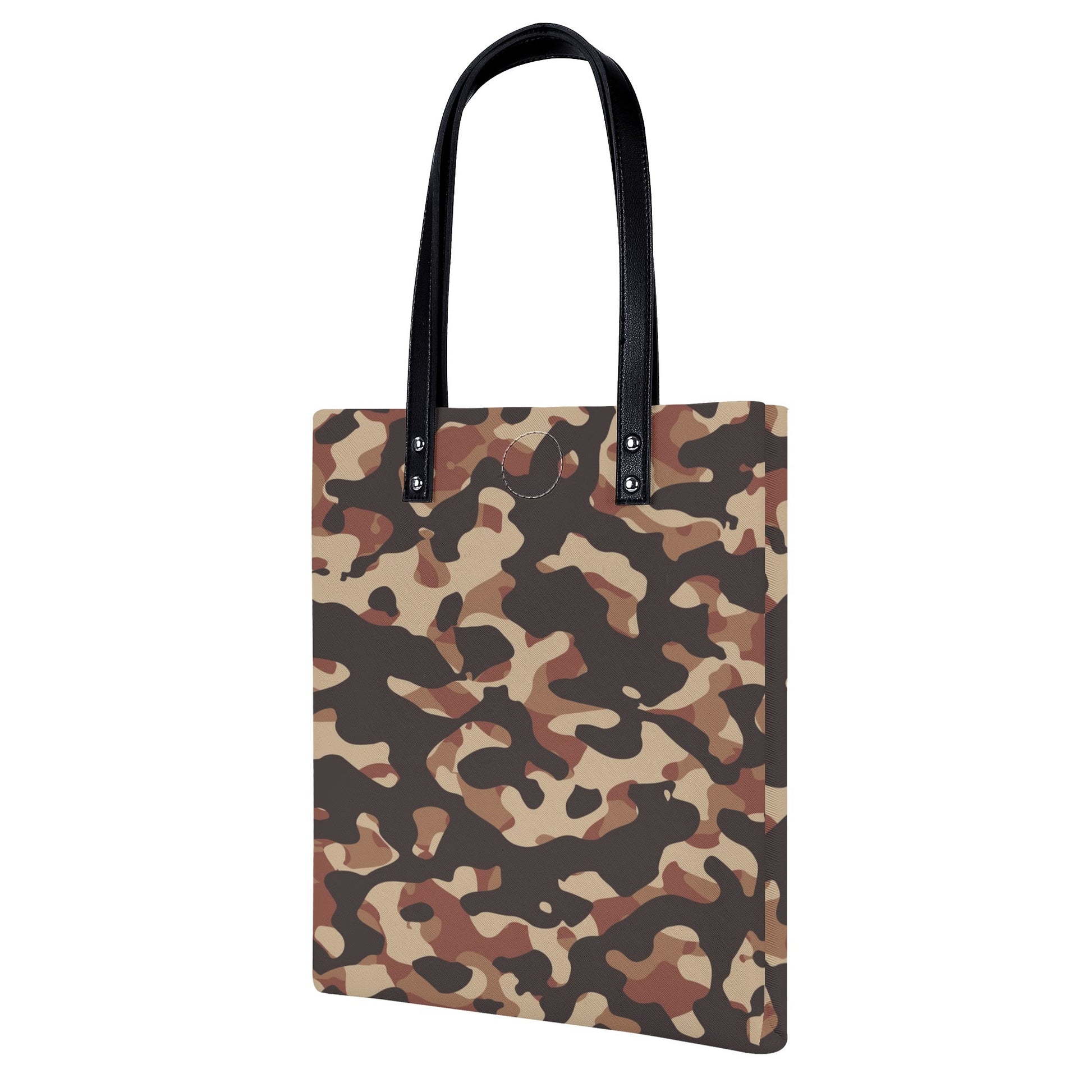 Braun Camouflage PU Leder Handtasche Handtasche JLR Design