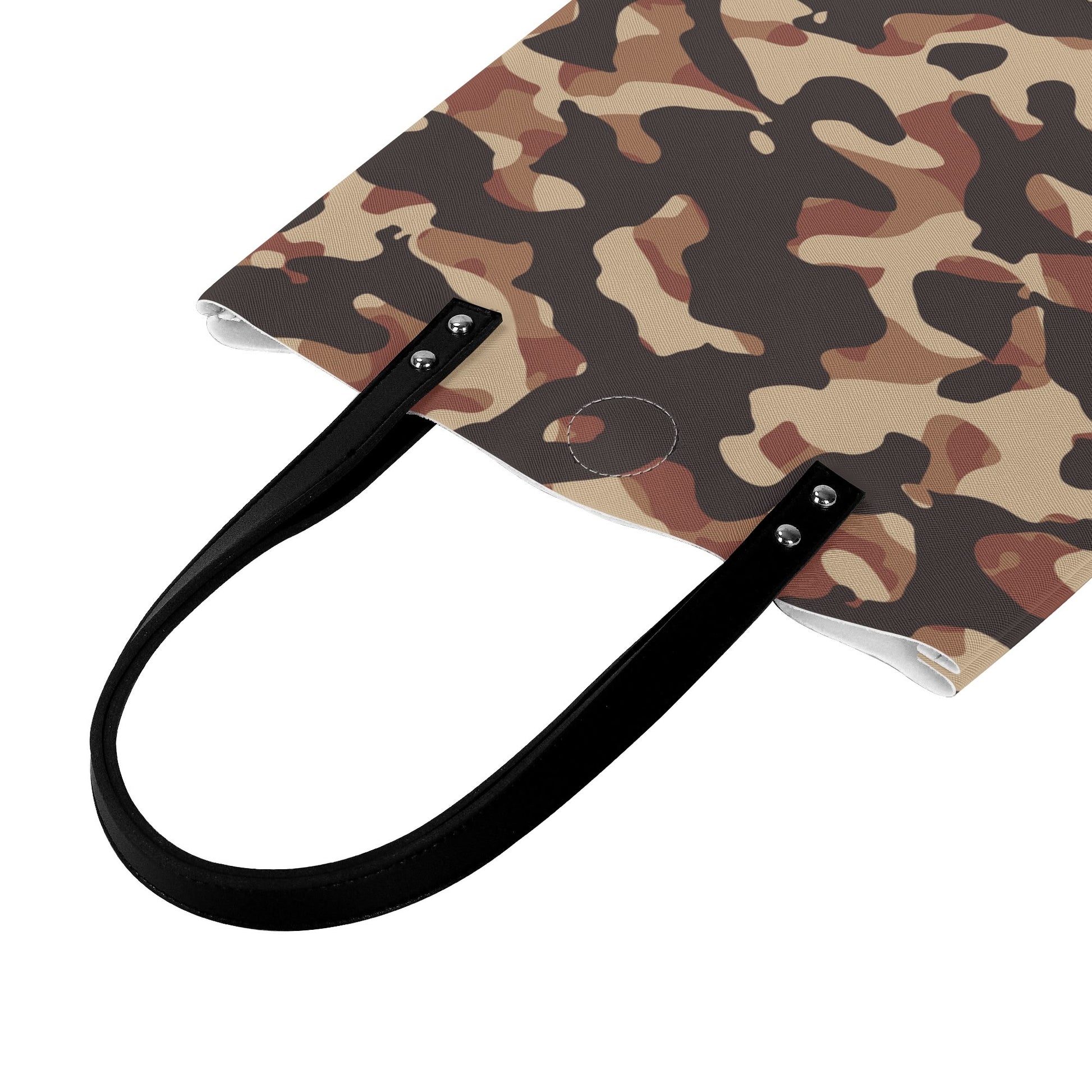 Braun Camouflage PU Leder Handtasche Handtasche JLR Design