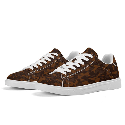 Braune Camouflage Low Top Leather Sneaker Low Top Sneaker 83.99 Braun, Camouflage, Leather, Low, Sneaker, Top JLR Design