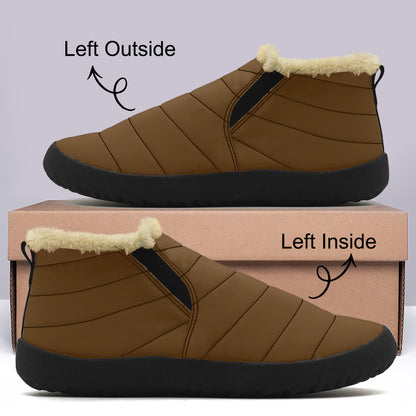 Braune Faux Fur Slipper Slipper JLR Design