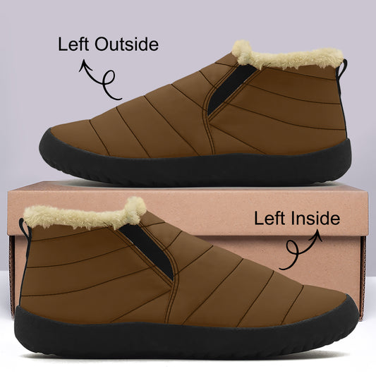 Braune Faux Fur Slipper Slipper JLR Design