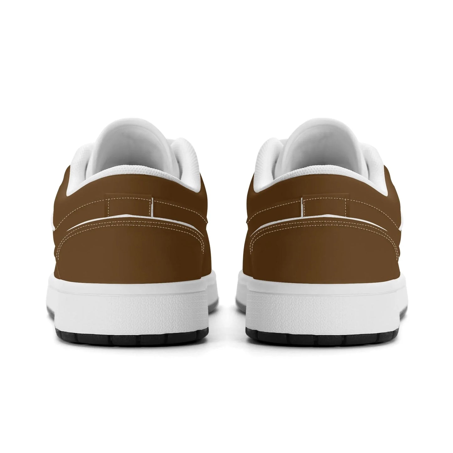 braune-low-top-leder-sneaker-fur-damen-sneaker-jlr-design-33050 - JLR Design