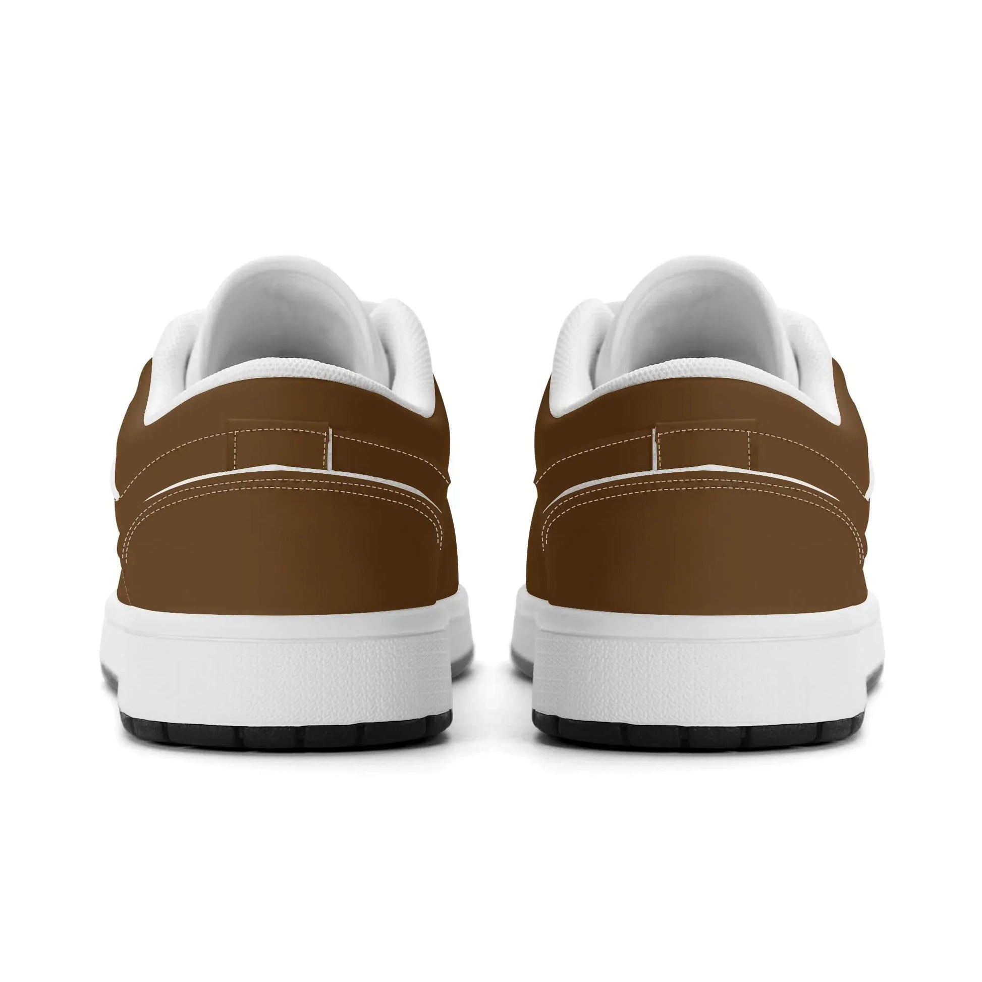 braune-low-top-leder-sneaker-fur-damen-sneaker-jlr-design-33050 - JLR Design