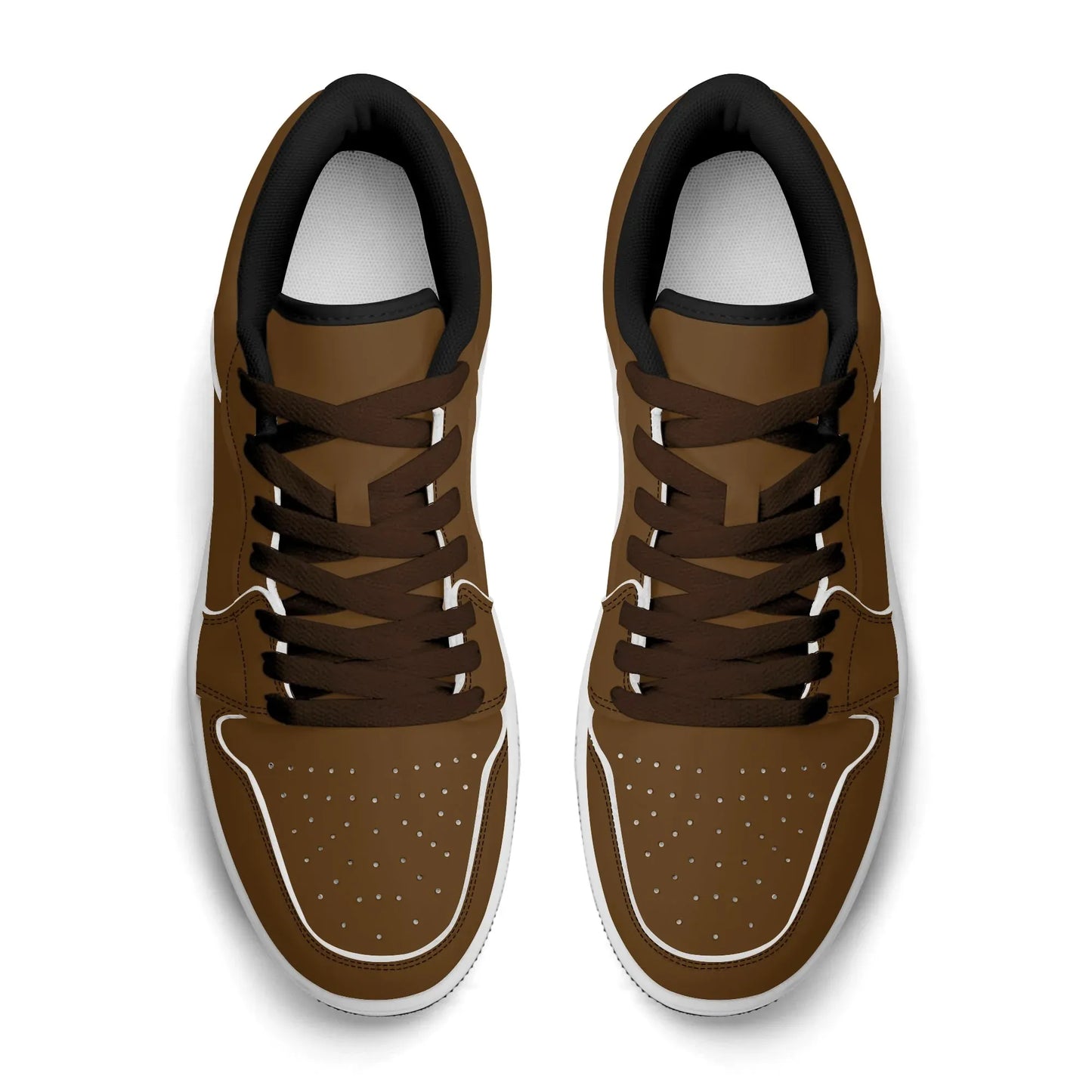 braune-low-top-leder-sneaker-fur-herren-sneaker-jlr-design-35431 - JLR Design