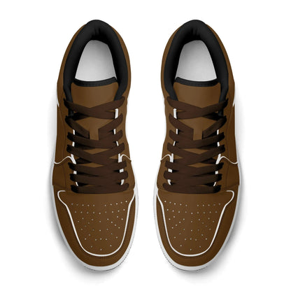 braune-low-top-leder-sneaker-fur-herren-sneaker-jlr-design-35431 - JLR Design