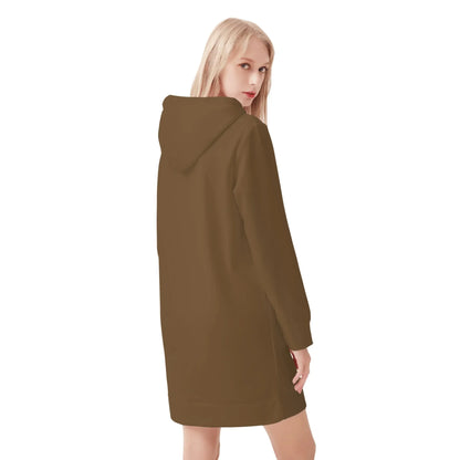 brauner-velvet-hoodie-dress-hoodiekleid-jlr-design-50101 - JLR Design