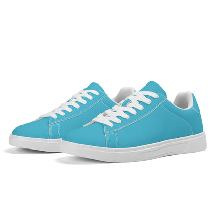 Bright Summer Sky Low Top Leather Sneaker Low Top Sneaker 74.99 Bright, Leather, Low, Sky, Sneaker, Summer, Top JLR Design