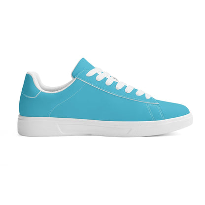 Bright Summer Sky Low Top Leather Sneaker Low Top Sneaker 74.99 Bright, Leather, Low, Sky, Sneaker, Summer, Top JLR Design