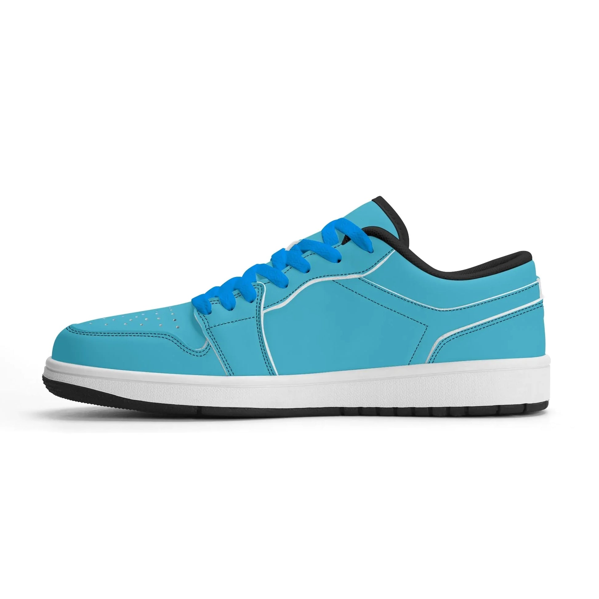 bright-summer-sky-low-top-leder-sneaker-fur-damen-sneaker-jlr-design-38217 - JLR Design