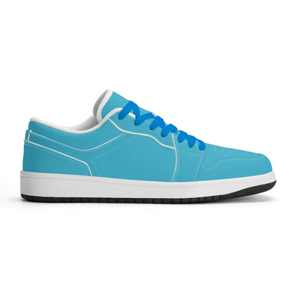 bright-summer-sky-low-top-leder-sneaker-fur-herren-sneaker-jlr-design-85494 - JLR Design