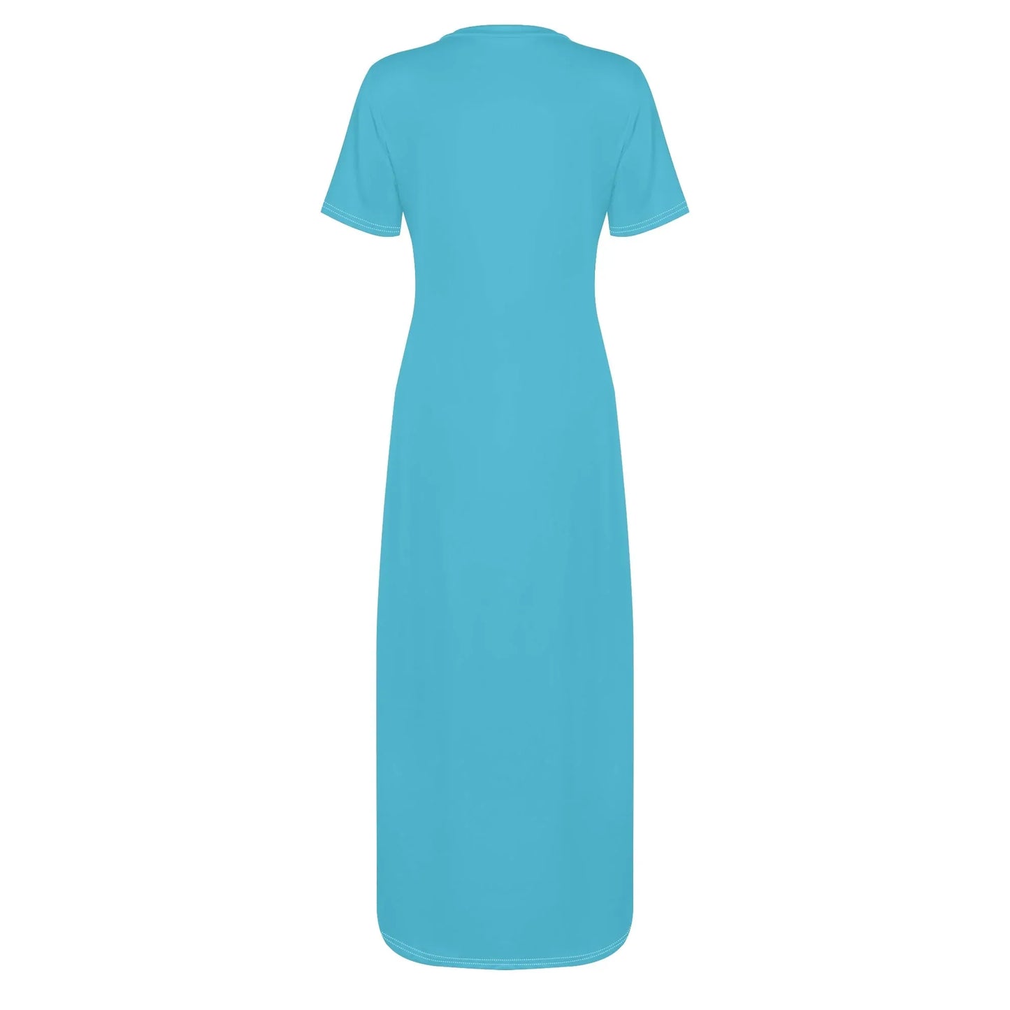 bright-summer-sky-short-sleeve-long-dress-long-dress-jlr-design-26635 - JLR Design
