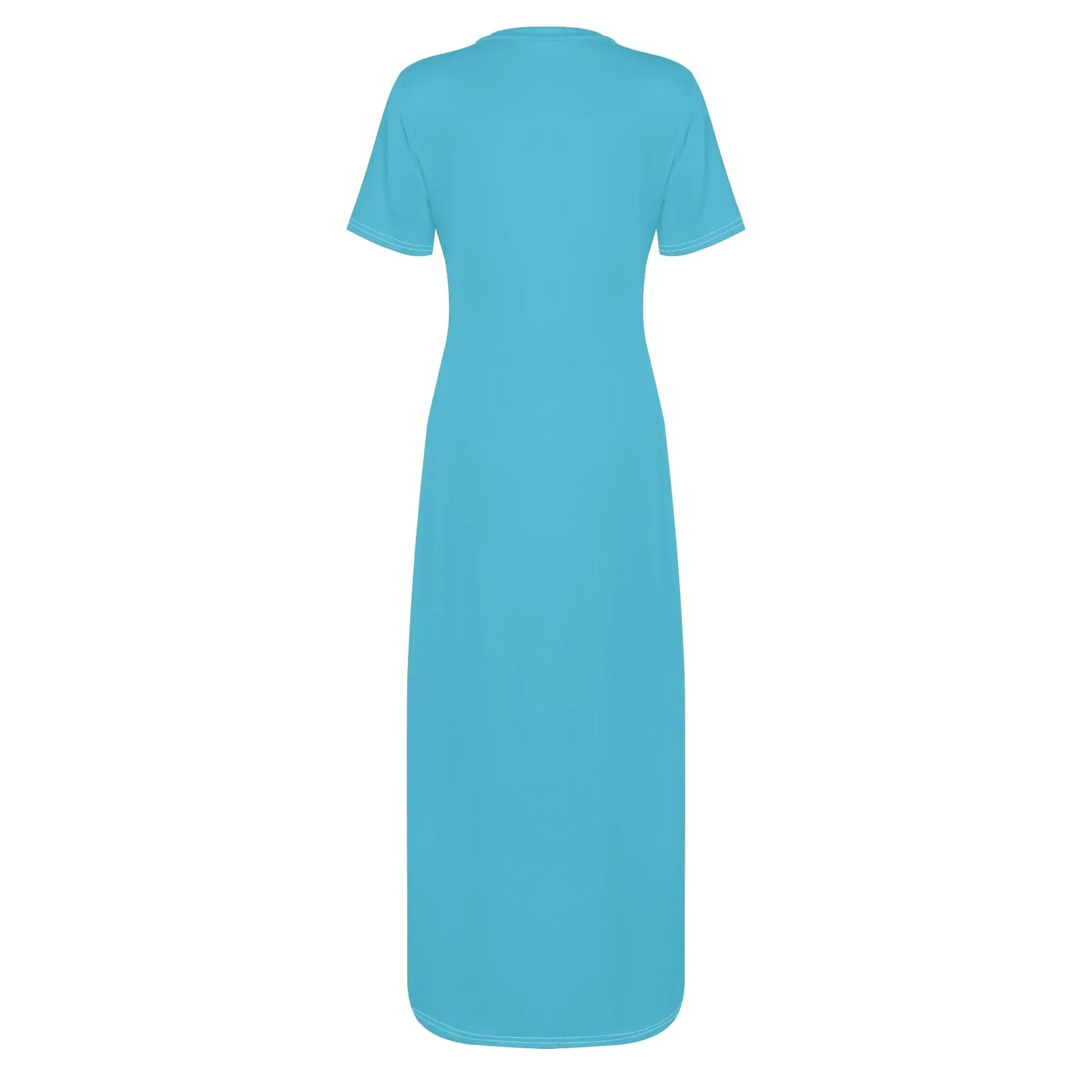 bright-summer-sky-short-sleeve-long-dress-long-dress-jlr-design-26635 - JLR Design