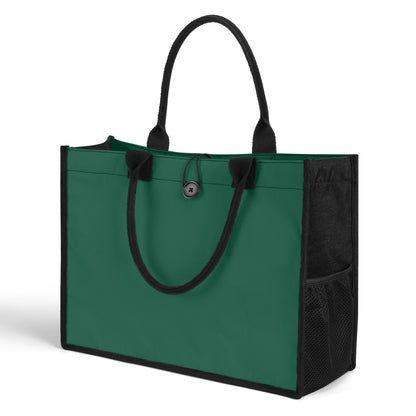 British Racing Green Canvas Shopper Tasche Einkaufstasche JLR Design