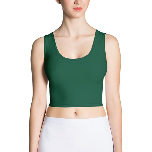 British Racing Green Damen Crop Top Crop Top 39.99 British, Crop, Damen, Green, Racing, Top JLR Design