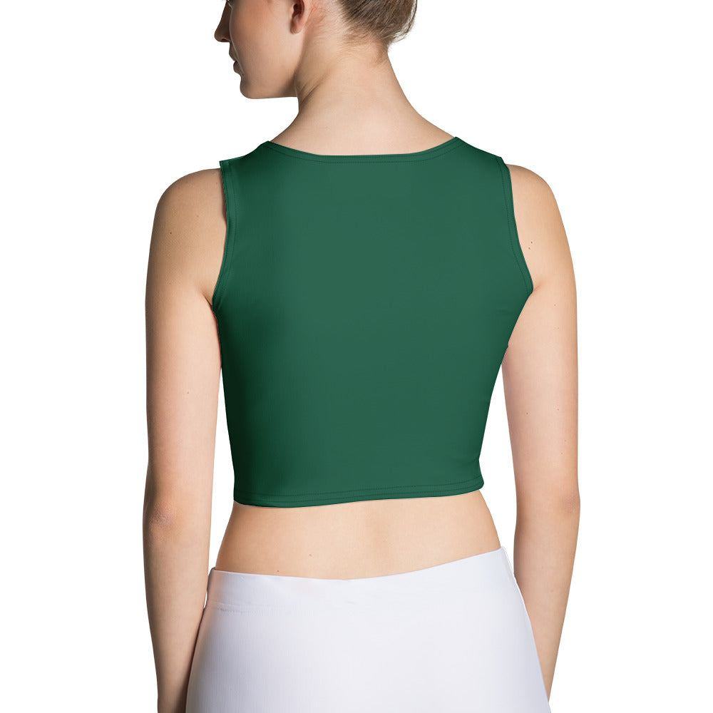 British Racing Green Damen Crop Top Crop Top 39.99 British, Crop, Damen, Green, Racing, Top JLR Design