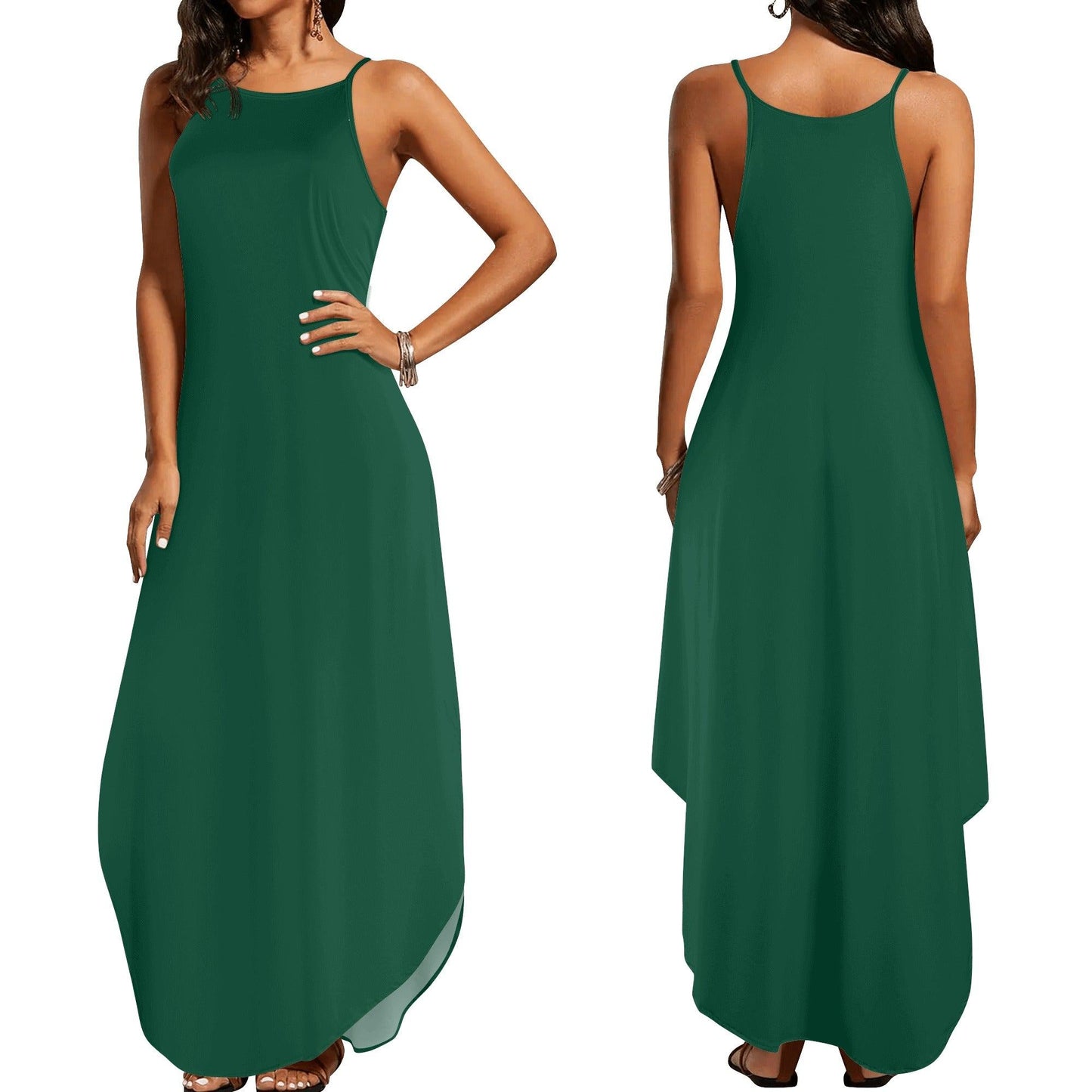 British Racing Green elegantes ärmelloses Abendkleid Abendkleid 69.99 Abendkleid, British, Elegant, Green, Racing, ärmellos JLR Design