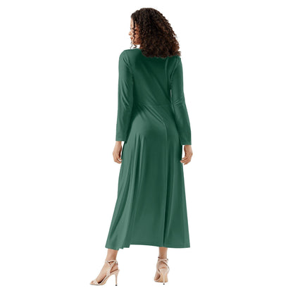 British Racing Green Long Sleeve Dress Long Sleeve Dress 59.99 British, Dress, Green, Long, Racing, Sleeve JLR Design