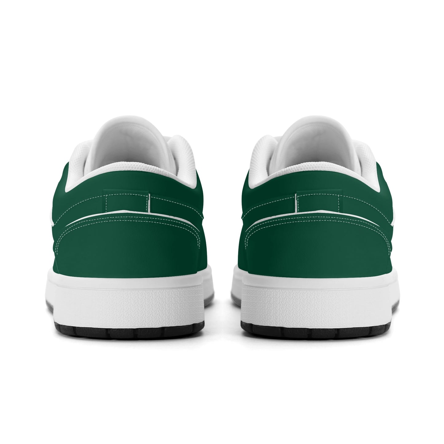 British Racing Green Low Top Leder Sneaker für Damen Sneaker JLR Design