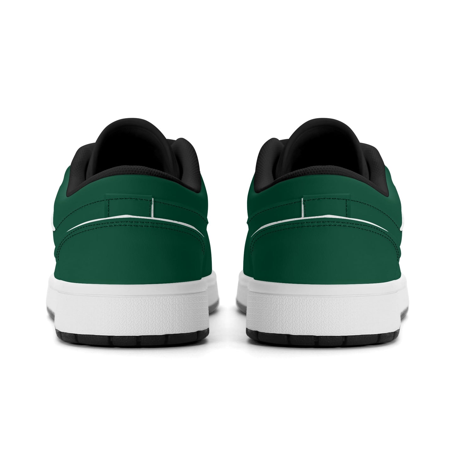 British Racing Green Low Top Leder Sneaker für Damen Sneaker JLR Design